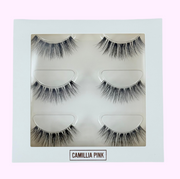 Amanda soft clear band strip lashes